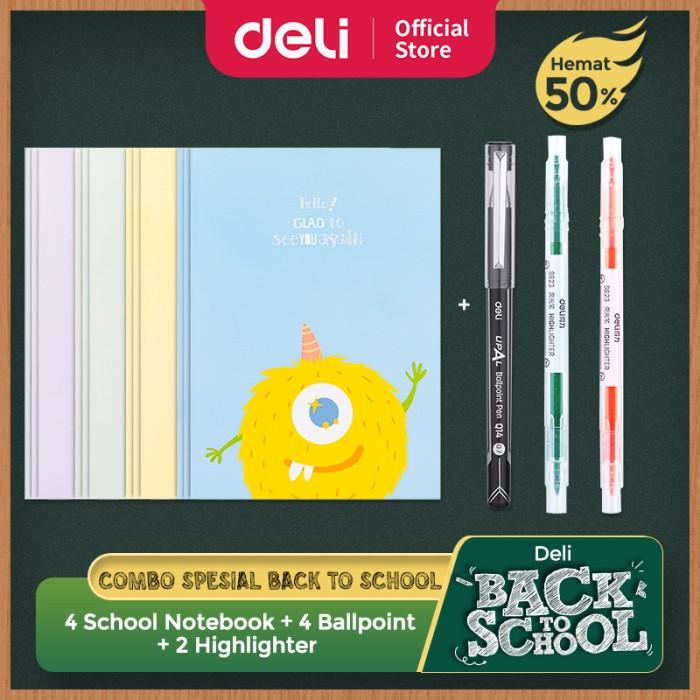 

Deli Back To School Combo Hemat 2 100