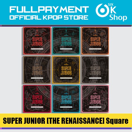 [OFFICIAL K-POP] SUPER JUNIOR [THE RENAISSANCE] SQUARE RANDOM
