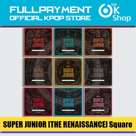 [OFFICIAL K-POP] SUPER JUNIOR [THE RENAISSANCE] SQUARE RANDOM