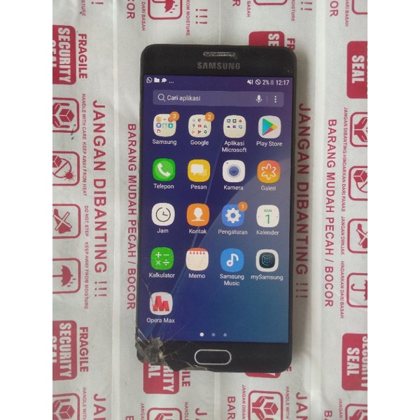 Lcd Samsung A5 2016 A510FD Original 1000% Copotan BerGaransi -  BONUS Touchscreen Retak Normal Bisa 