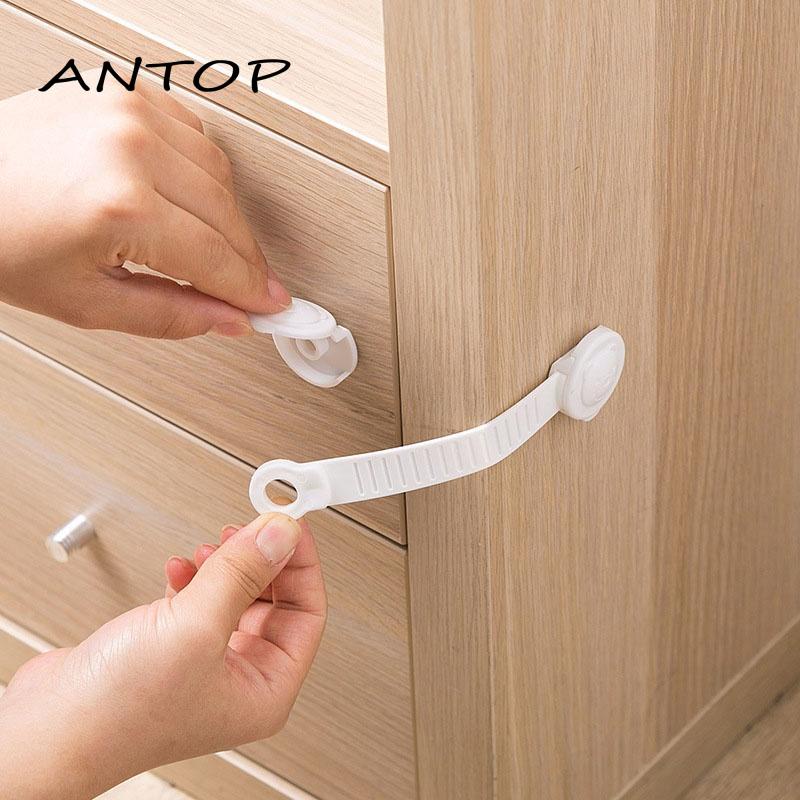 Kunci Pengaman Bayi Anak Anti-cubitan Lemari Laci Safety Lock ANTOP