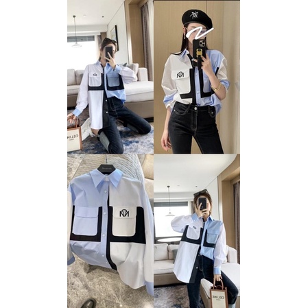 kemeja big pocket