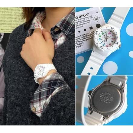 Casio Original LRW-200H (Jam Tangan Unisex - karet - Analog)