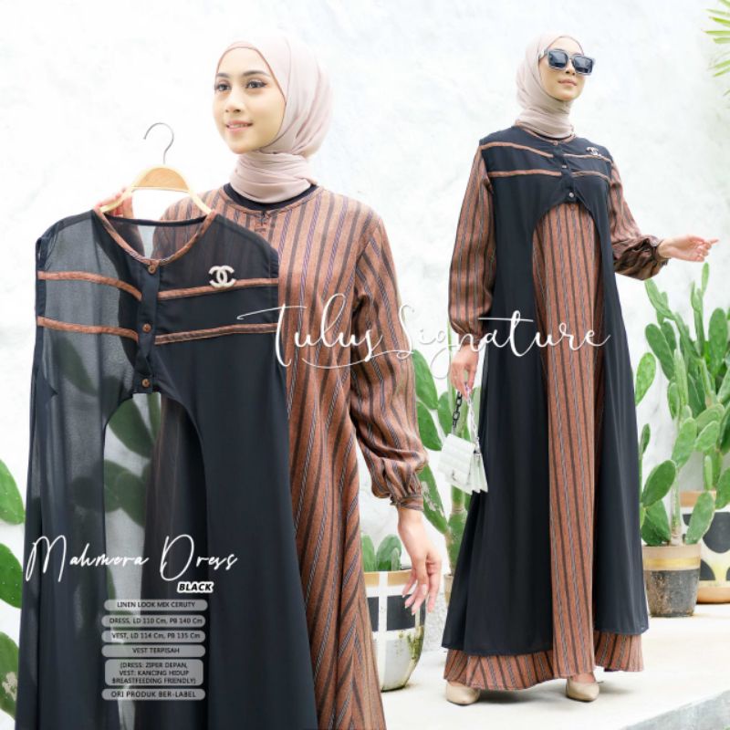 Mahmera dress premium by tulus signature