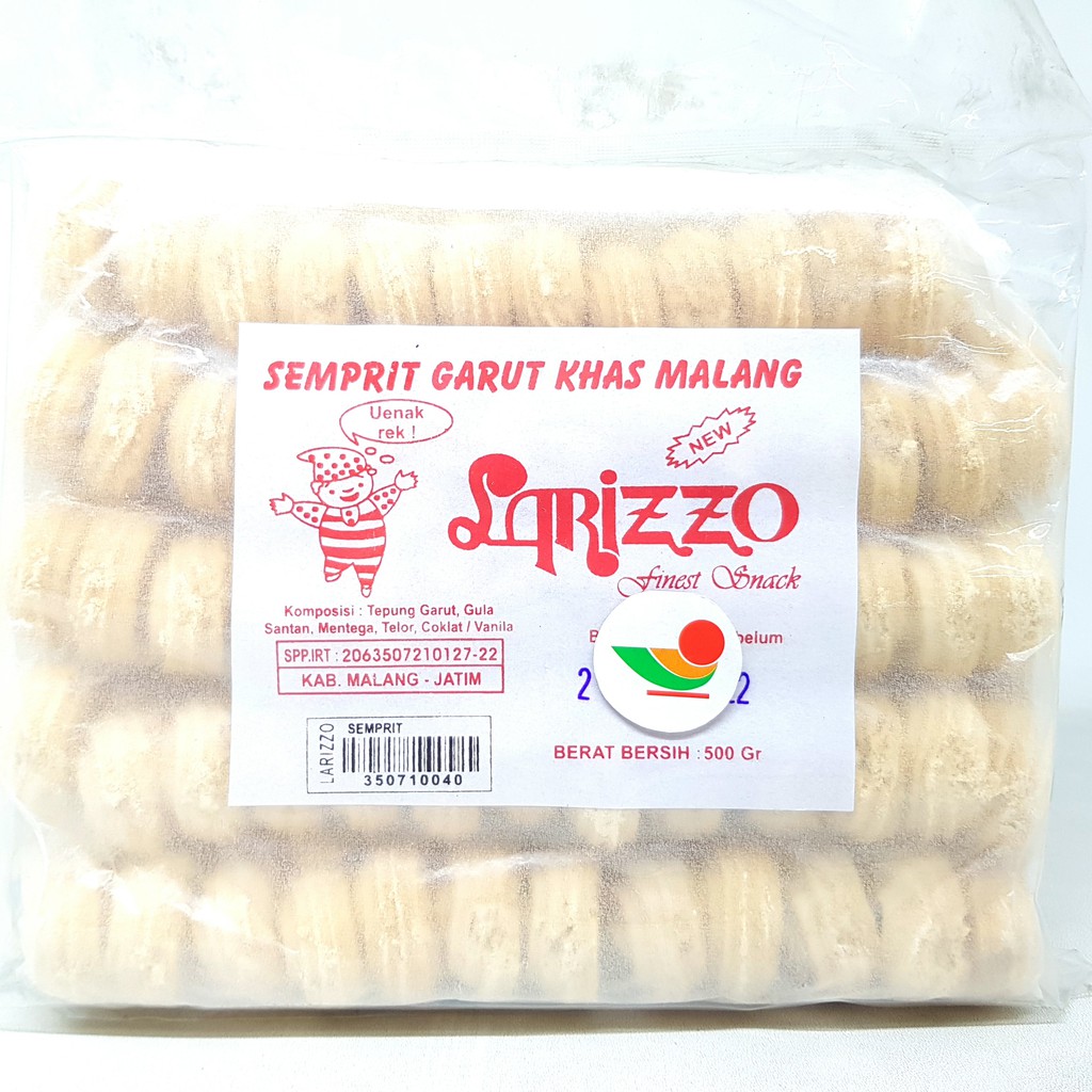 

LARIZZO SEMPRIT GARUT KHAS MALANG 500gr | KUE KERING LARUT LEBARAN NATAL ENAK