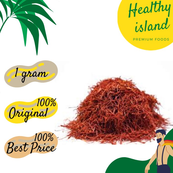 

Vilux Saffron / Bumbu Safron / Kuma-kuma - 1 gram