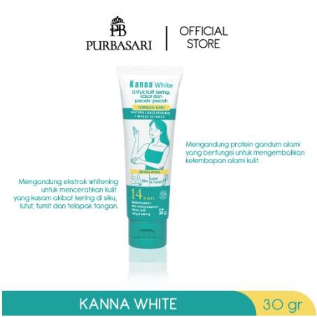 * NCC * Kanna Soft Cream Krim Kaki Kana White Foot Cream Untuk Perawatan Tumit Kaki Pecah dan Kulit Sehat