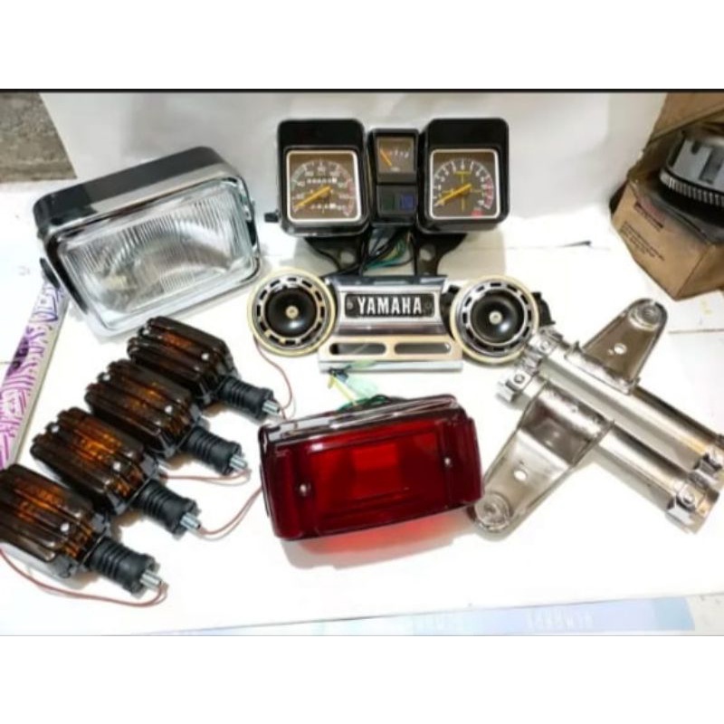 Paket Lampu Rx-King Lama 5T5 Spidometer RX-King Lama Kobra Sein Rx-King