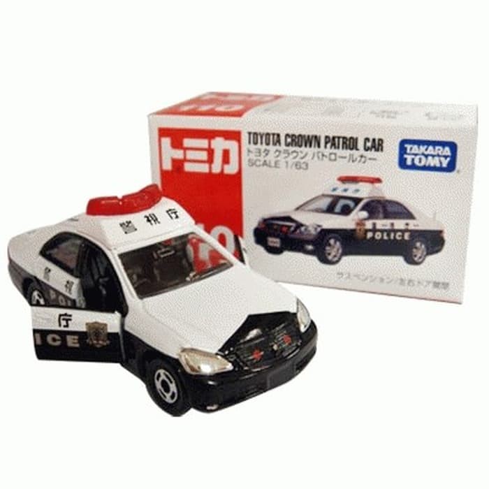 Tomica Series no 110 Toyota Crown patrol car