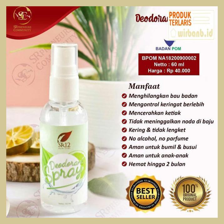 Hf667F58- Deodorant Spray Sr12 - Harga Distributor G5S4S56-