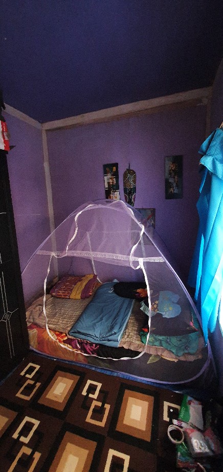 Kelambu Tenda  Anti Nyamuk Serangga Tempat Tidur 160x 180 Cm