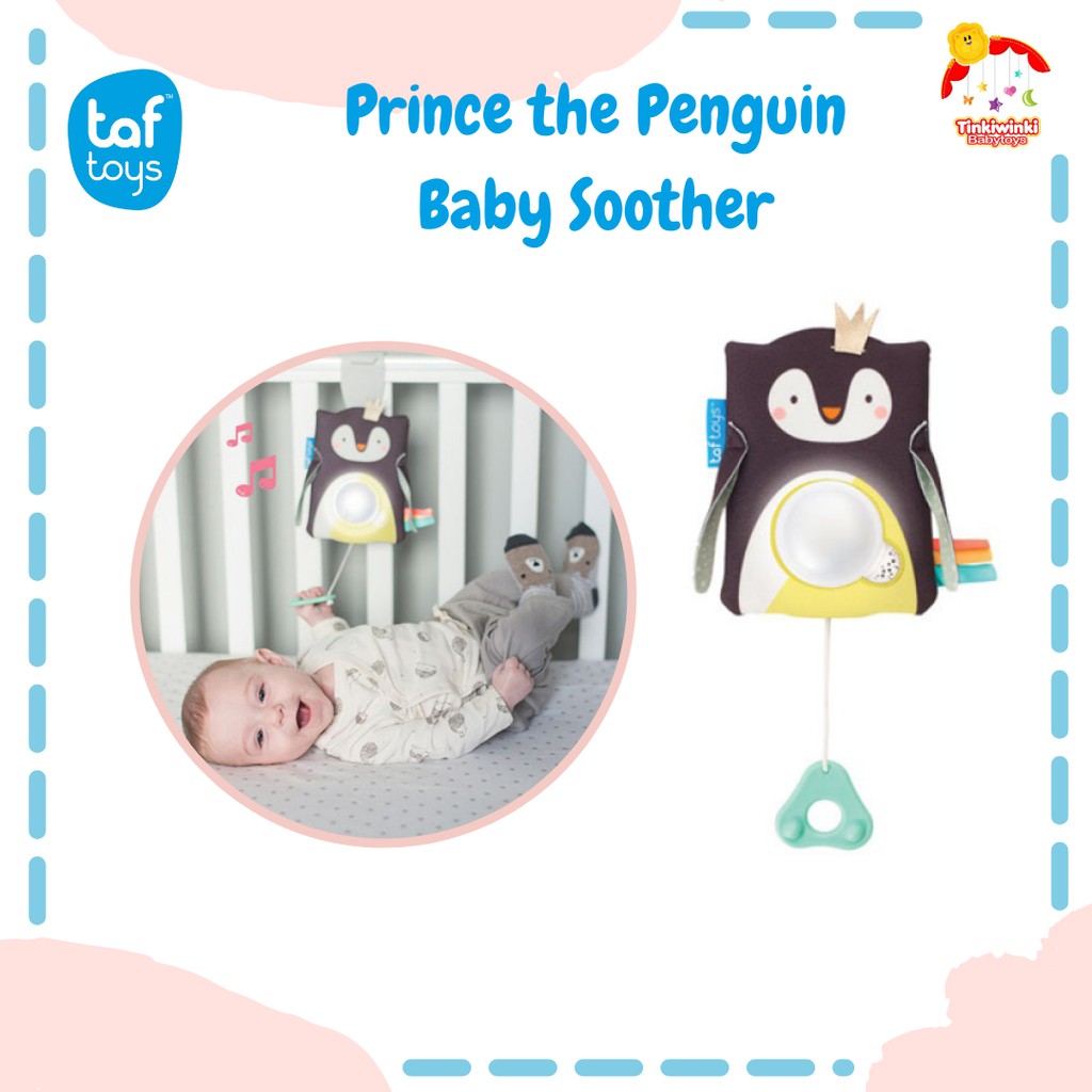 Taf Toys Prince The Penguin Baby Soother