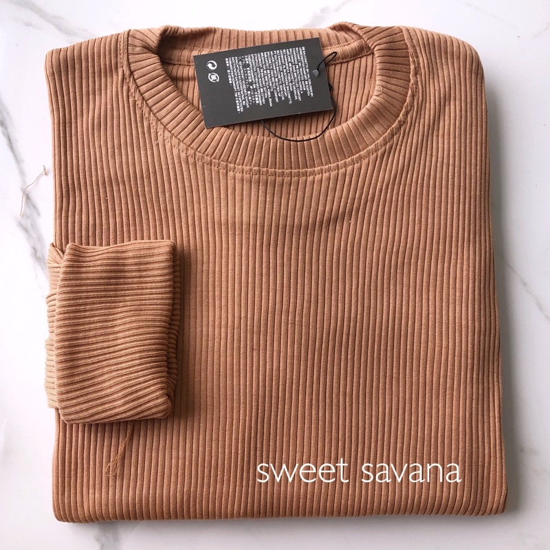 knit lengan panjang KALLYOUTFIT-SWEET SAVANA