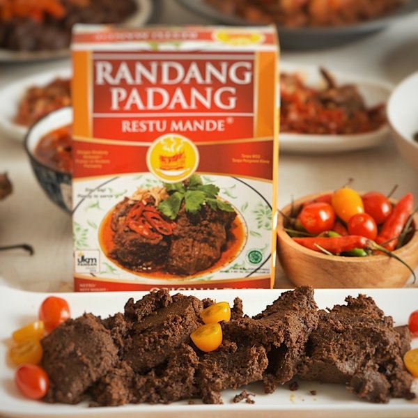 

Promo Rendang Sapi Restu Mande Kemasan Vakum Original 300gram Diskon