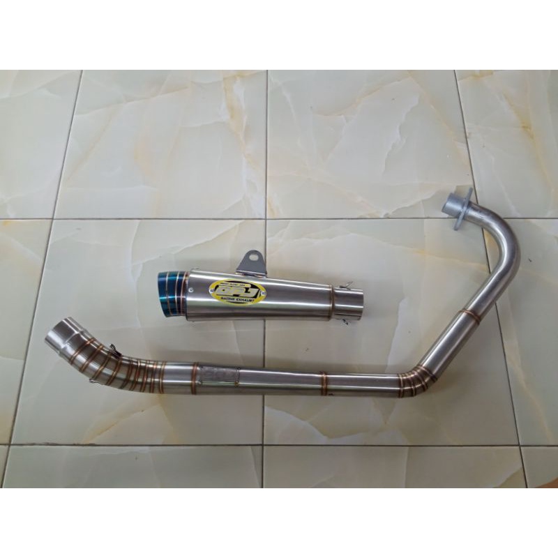 KNALPOT DPJ ORIGINAL GREAD B SET LEHER GREAD B