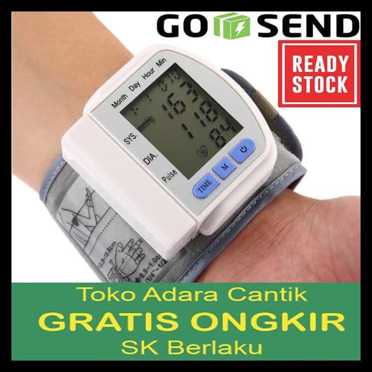 TensiMeter Digital Tensi Meter Digital Alat Ukur Tekanan Darah Tangan PROMO