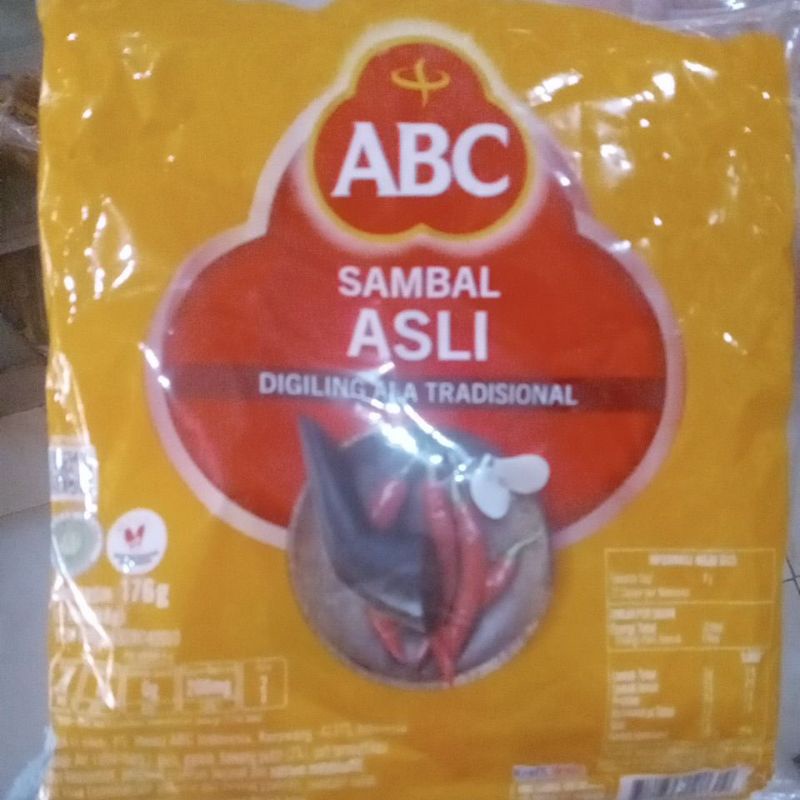 

Abc Sambal Asli 8 gram