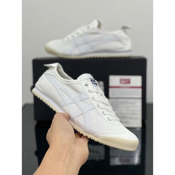 Sepatu Onitsuka Tiger Mexico 66 Full White Made In Indonesia