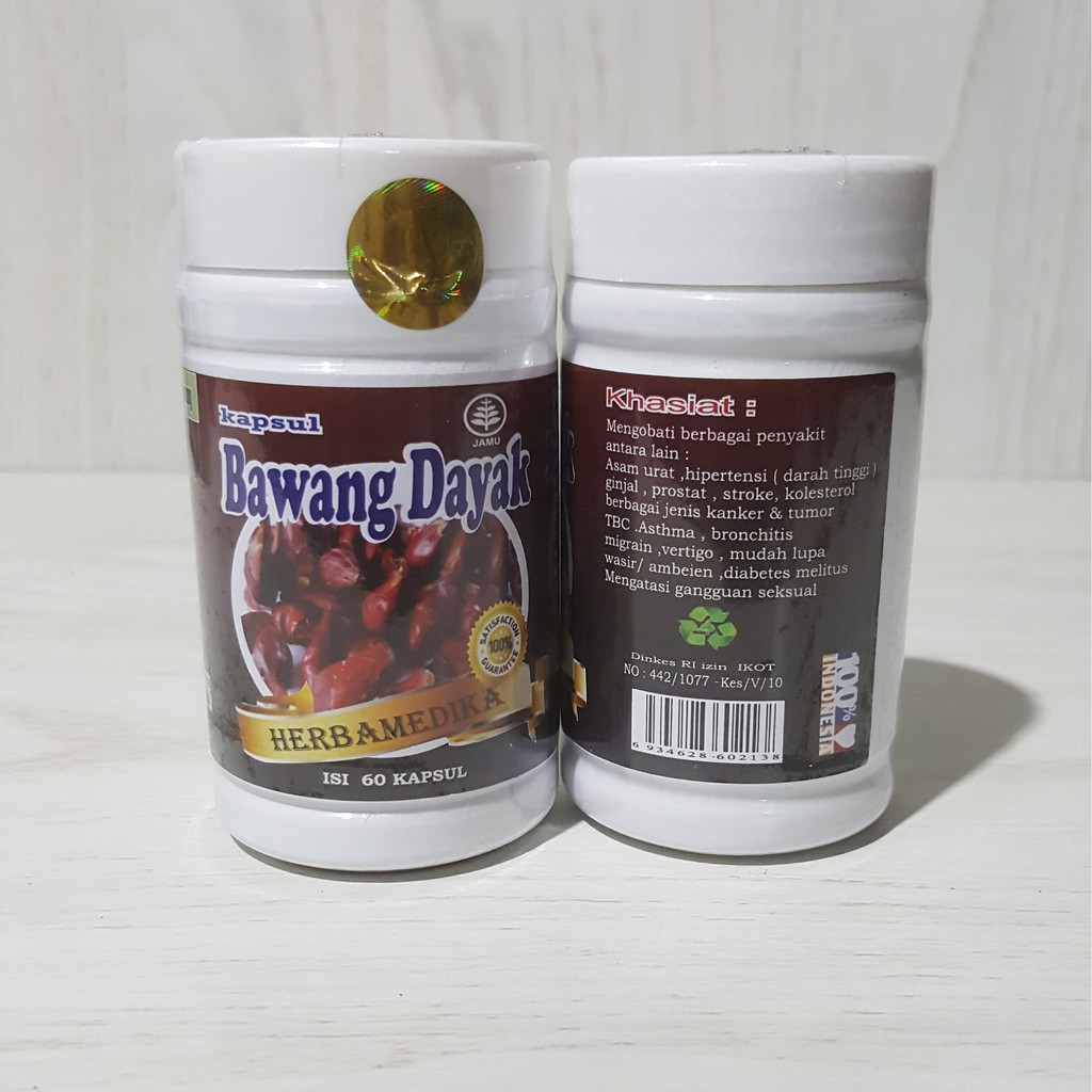 

KAPSUL BAWANG DAYAK ISI 60 KAPSUL HERBAMEDIKA