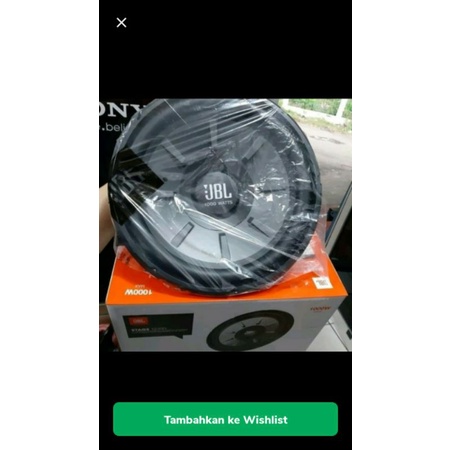 subwoofer 12 inch JBL Stage 1210D