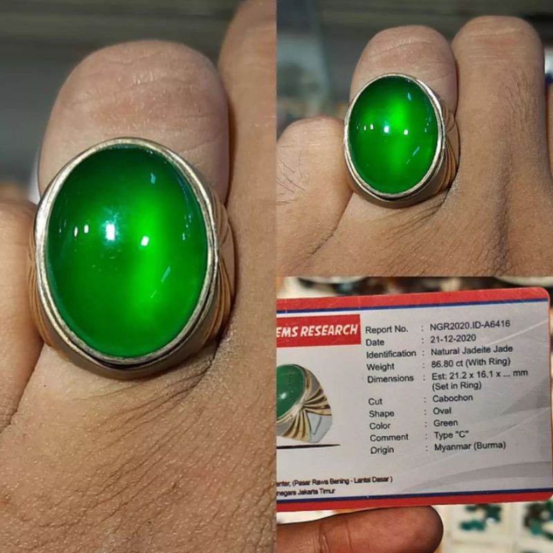 NATURAL GIOK BURMA TYPE C + MEMO