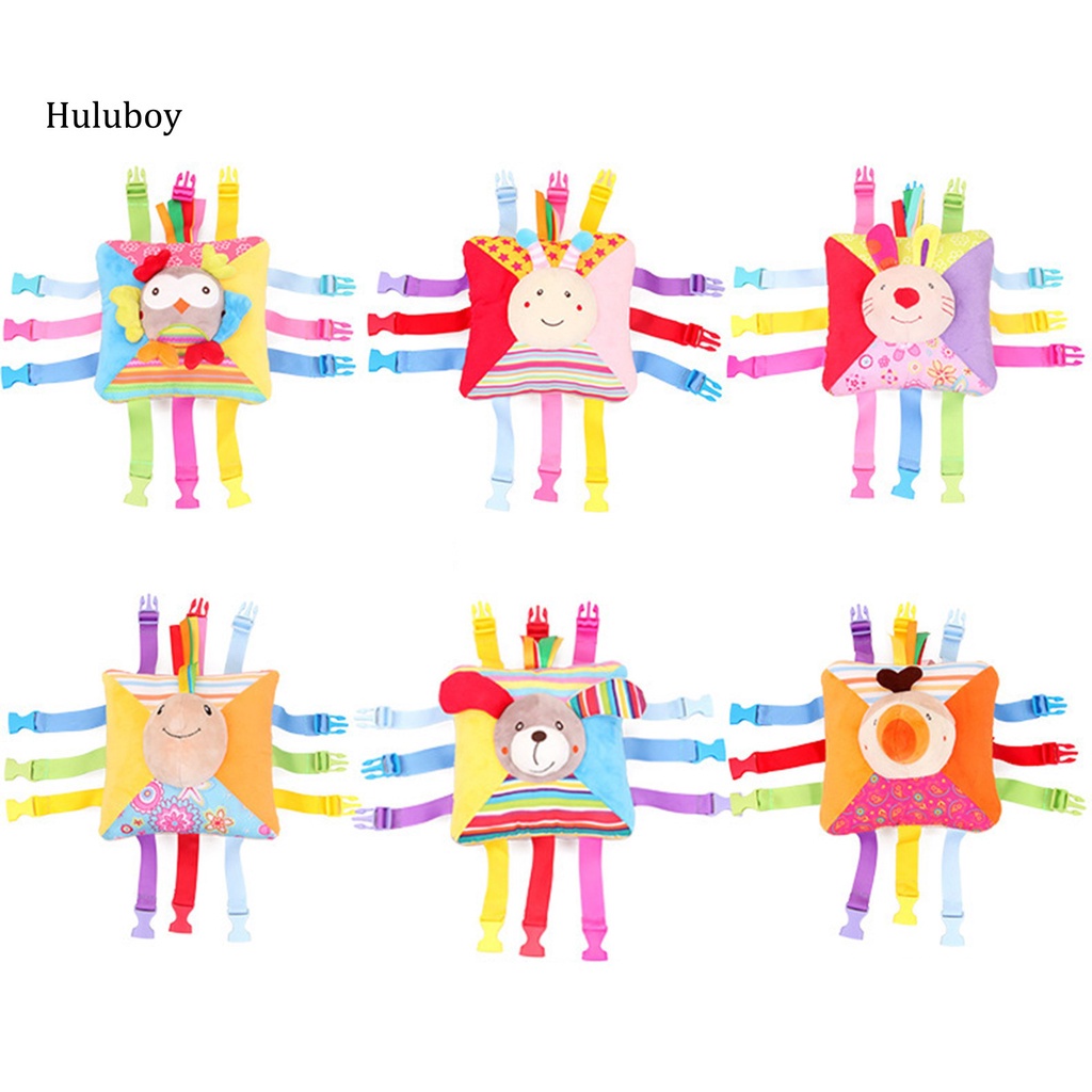 Huluboy- Bell Design Buckle Toy Toddler Buckle Educational Toy Intellectual Development for Home