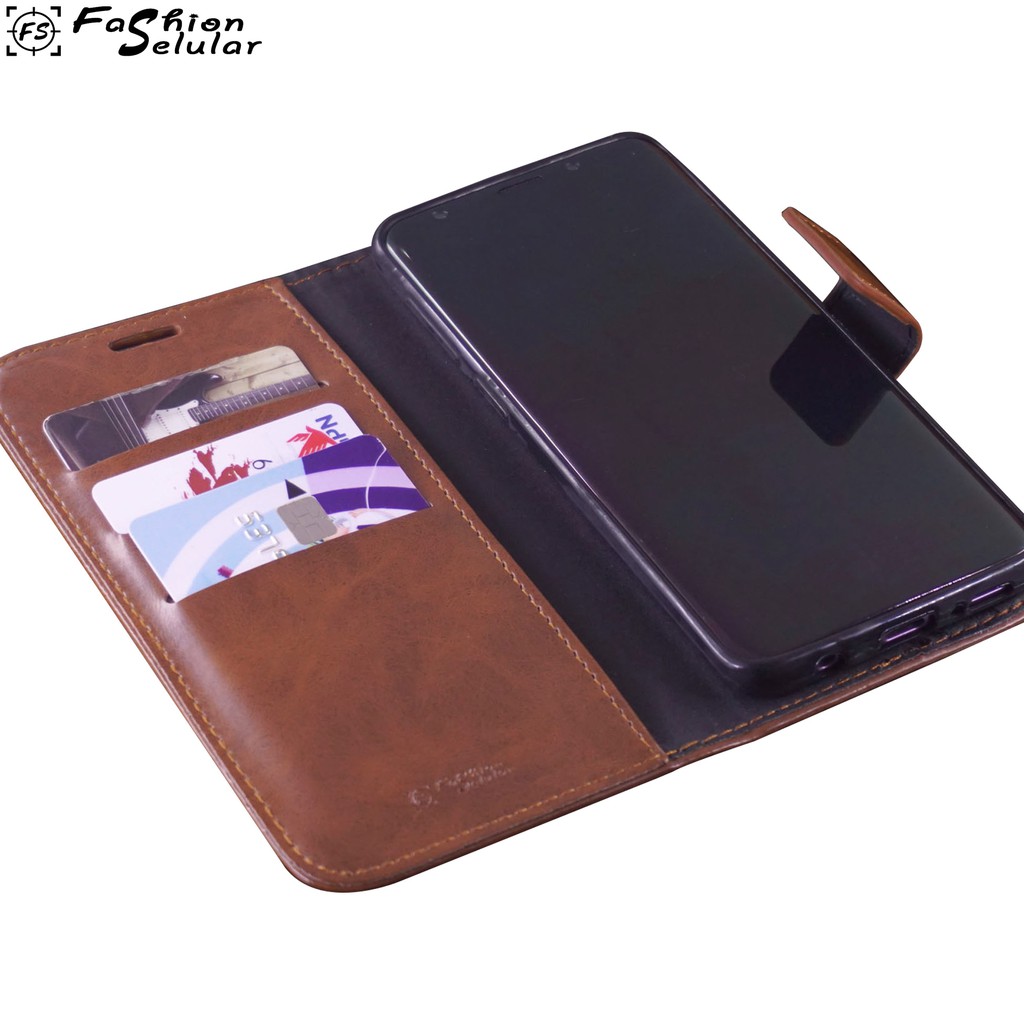 Samsung S21 FE 5G | Samsung S21 | Samsung S21+ | Samsung S21 Ultra | FS Bluemoon Samsung S22 | Samsung S22+ | Samsung S22 Ultra Flip Case/Flip Cover Sarung Kulit Leather FS Bluemoon HP