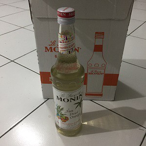 

MONIN SUNDRIED ORANGE triple sec curacao SYRUP 70CL