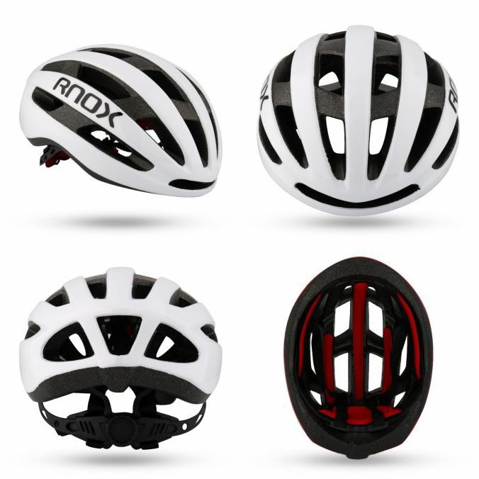 Wow Helm Sepeda Rnox Original Ultra Helmet Terbaru 2021 Not Rockbros Rnox - Black Matte Terbatas