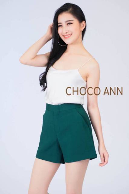 CHOCO ANN PENDEK | HOTPANTS CHOCO ANN PENDEK ZIPPER DEPAN IMPORT BANGKOK (CLCCSH01)