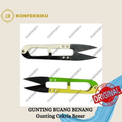 Gunting cekris / Gunting Buang Benang Besar