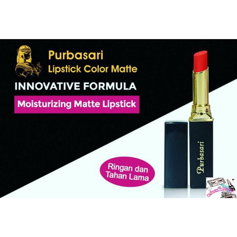☃️Cutezz_ching1☃️PURBASARI LIPSTICK/PURBASARI COLOR MATTE LIPSTICK