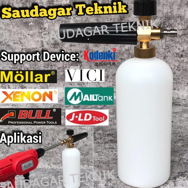 Foam Lance Jet Cleaner Cordless Kodenki Vici Mailtank Mollar Jld Xenon