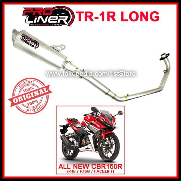 Proliner Tr1 Long All New Cbr150R Facelift K46 Cbr K45G Knalpot Racing