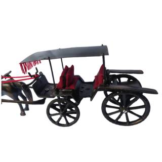 MINIATUR DELMAN KERETA SATU KUDA UKURAN 36x13x18 cm BAHAN MINIATUR DELMAN KERETA SATU KUDA UKURAN 36x13x18 cm BAHAN
