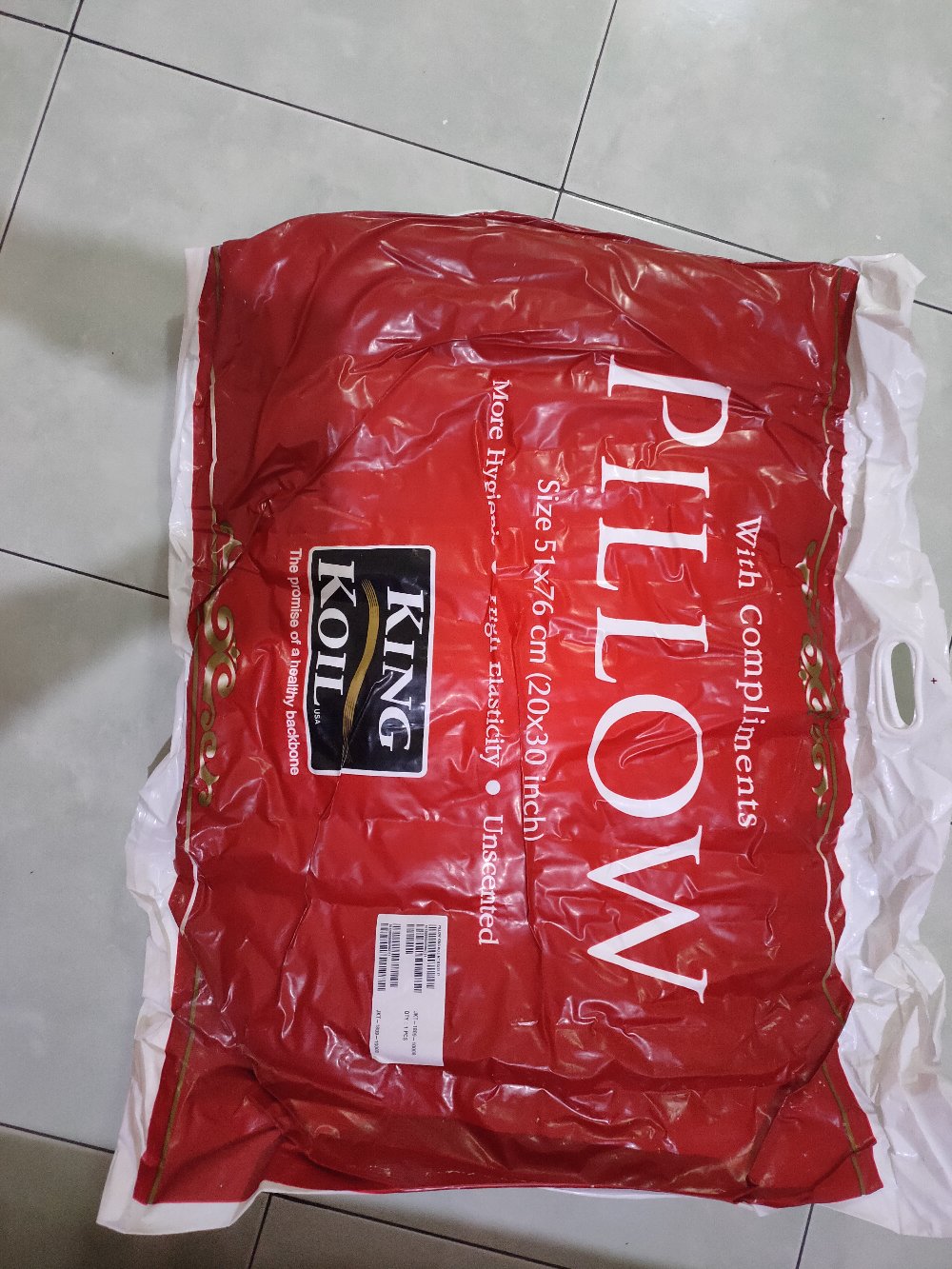 Bantal King Koil Hotel / Guling Kingkoil Original 100%
