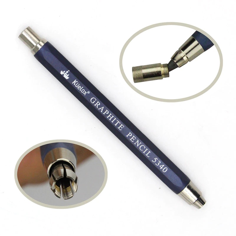 

kuelox metal mechanical pencil/pensil mekanik bahan besi 5340-5.6mm