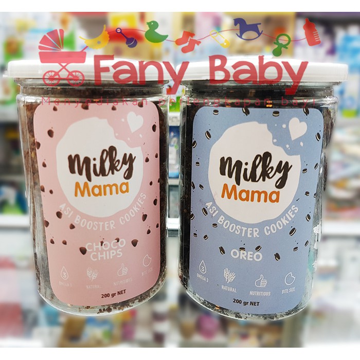 

Milky Mama Asi Booster 200Gr Oreo, Choco Chips