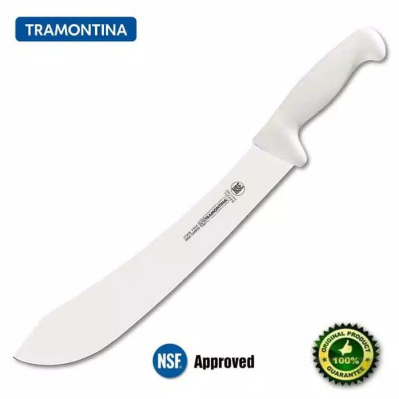 pisau sembelih bullnose 8 inchi 20 cm original tramontina brazil