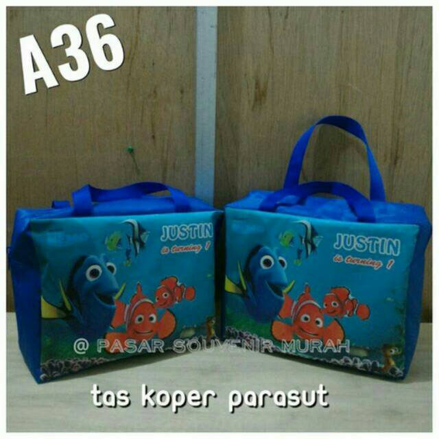 

Tas Anak Koper Cetak Custom Disain Murah Unik Souvenir Ulang Tahun Ultah Lucu Grosir Suvenir