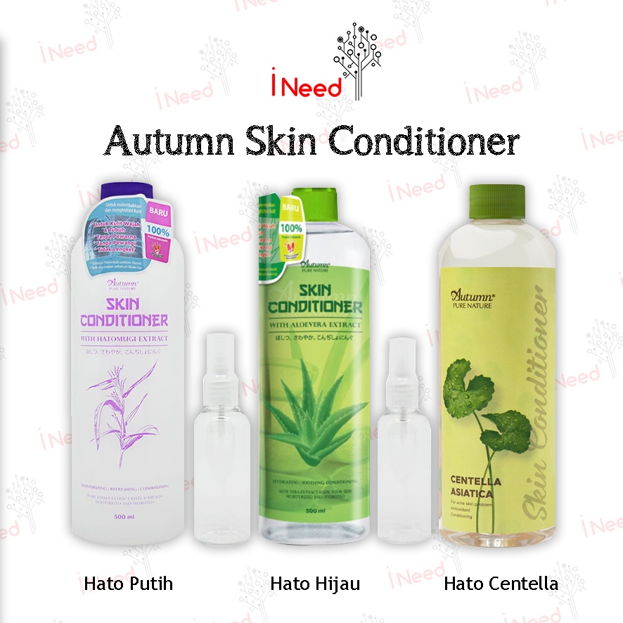 (INEED) AUTUMN Skin Conditioner With Hatumogi Extract/with aloevera extract 500ml