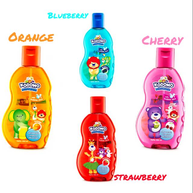 Kodomo Bodywash 200ml with Bubble Stick