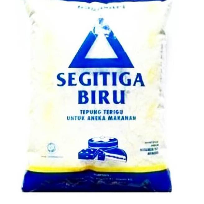 

E6F3 Tepung Terigu Segitiga Biru 1 Kg / Transparan Yl8J