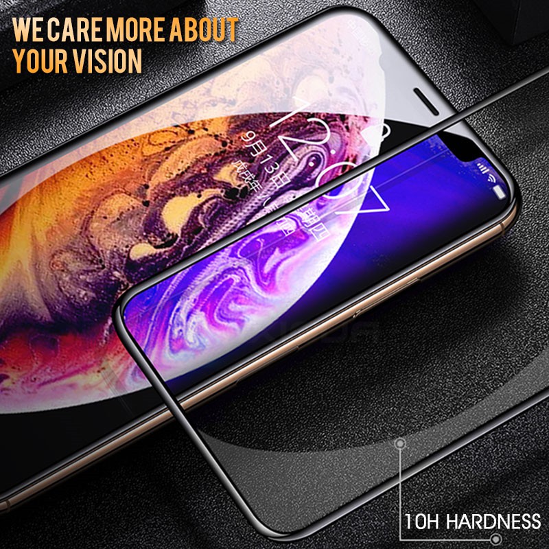 Pelindung Layar Tempered Glass Untuk iPhone 14 Pro MAX 13 Pro MAX 12 Pro MAX 11 Prox 9D 9D XS MAX XR 6s plus