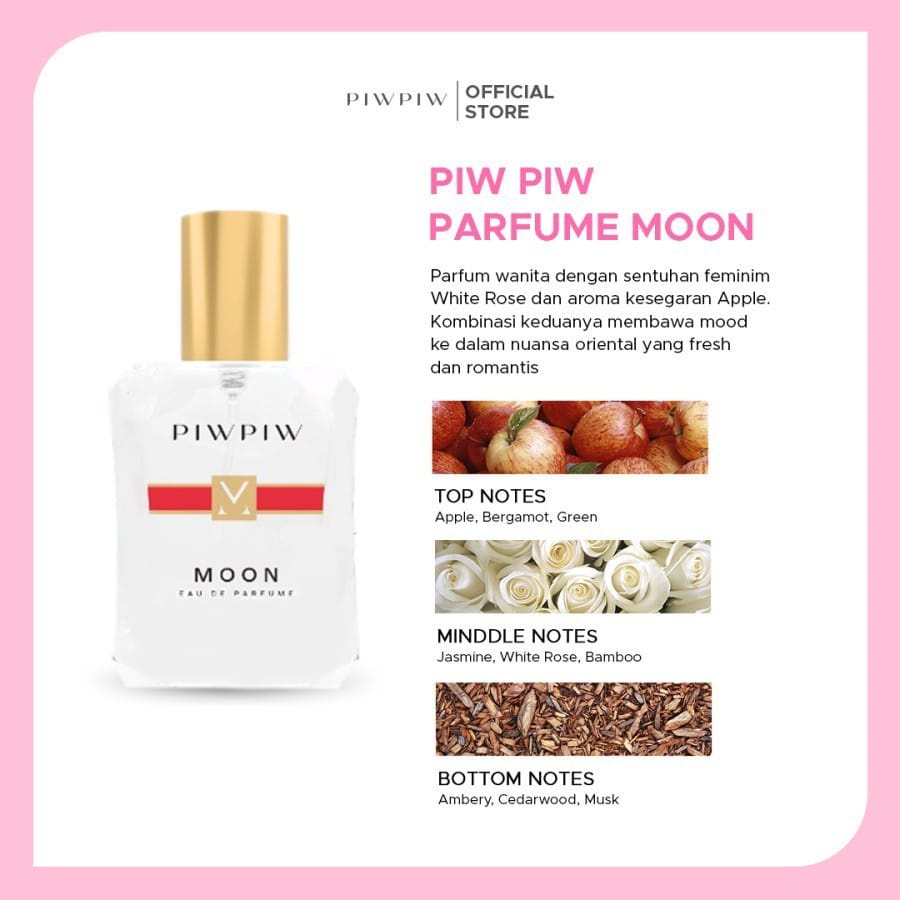 Parfum Moon Piwpiw untuk wanita - WANGI BERKELAS DAN TAHAN LAMA