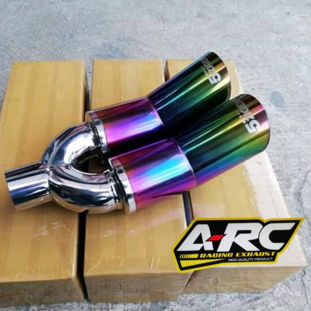KNALPOT MOBIL RACING CABANG 2