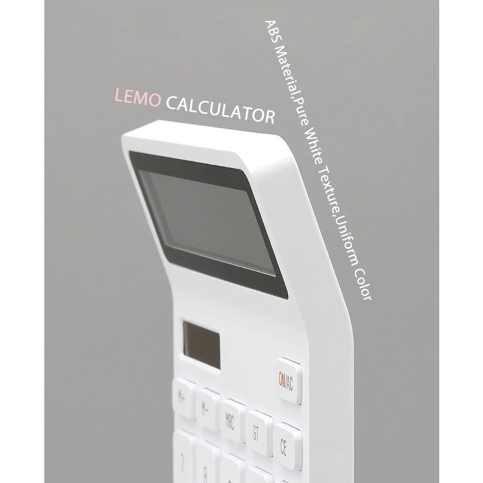 Xiaomi Kalkulator Putih Original Premium LEMO Calculator - White