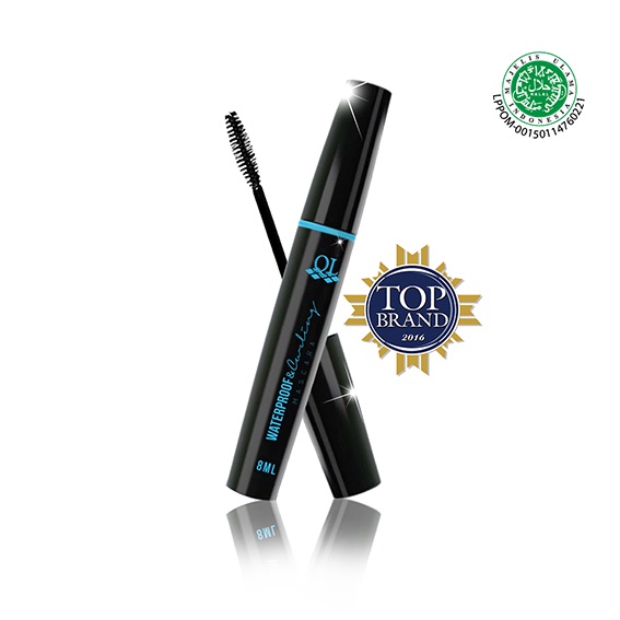 𝐑𝐀𝐃𝐘𝐒𝐀 - QL Mascara Hitam Waterproof &amp; Curling Maskara - 8 ml