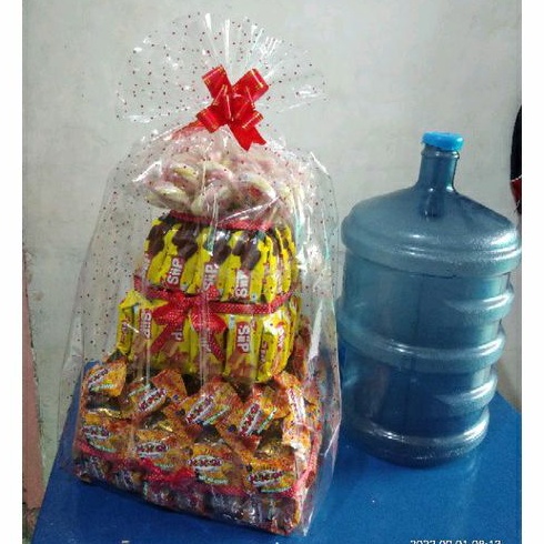 Tower cake snack momogi permen marsmallow kue ulang tahun birthday tar