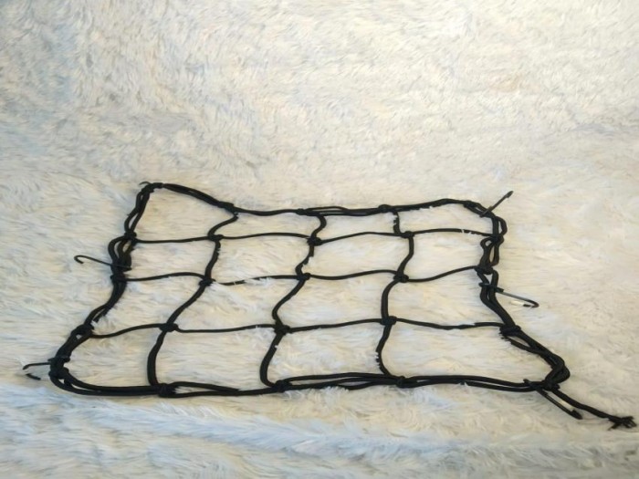 Jaring Helm Motor Sepeda Tali Pengikat Barang Bagasi Helmet Ne